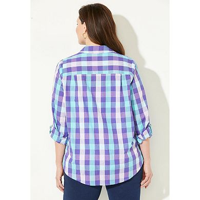 Catherines Women's Plus Size The New Utility Shirt