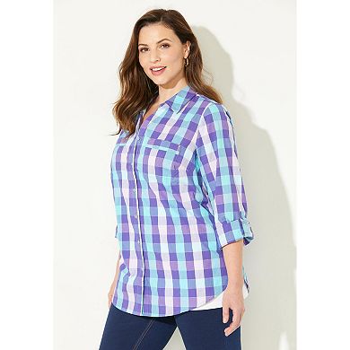 Catherines Women's Plus Size The New Utility Shirt