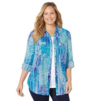 Catherines Women's Plus Size The New Utility Shirt