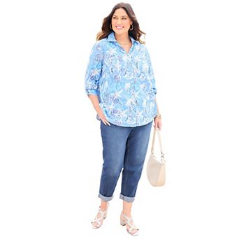 Catherines Women's Plus Size The New Utility Shirt