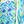 Aqua Ikat Patchwork