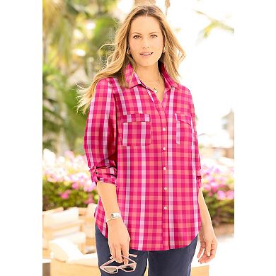 Catherines Women's Plus Size Petite The New Utility Shirt