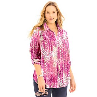 Catherines Women's Plus Size Petite The New Utility Shirt
