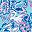 Light Aqua Paisley