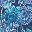 Navy Teal Flowers