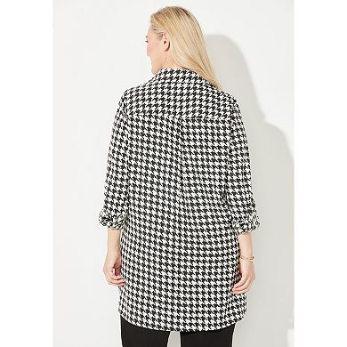 Catherines Women's Plus Size Liz&Me Camp Shirt