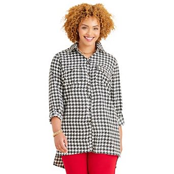 Catherines Women's Plus Size Liz&Me Camp Shirt