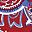 Red Blue Paisley