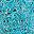 Teal Paisley Print