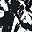 Black Painted Floral