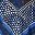 Blue Tie Dye Chevron
