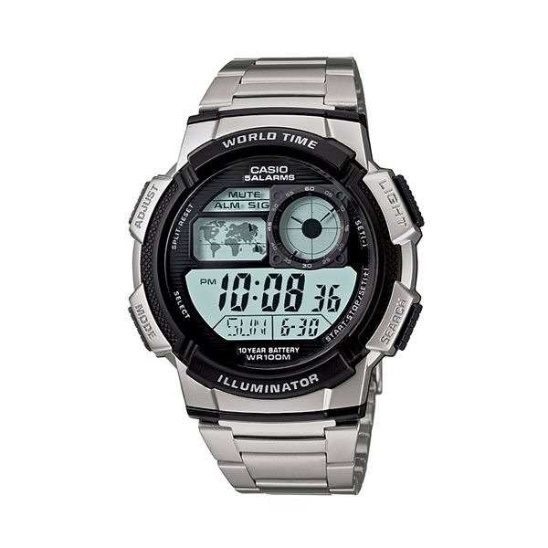 Casio illuminator steel new arrivals