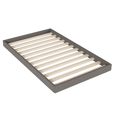 Merax Modern Platform Bed With Trundle And Usb Ports