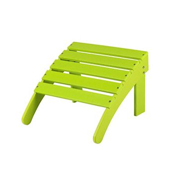 Aoodor All-Weather Adirondack Ottoman, Footrest for Adirondack chair
