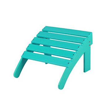Aoodor All-Weather Adirondack Ottoman, Footrest for Adirondack chair