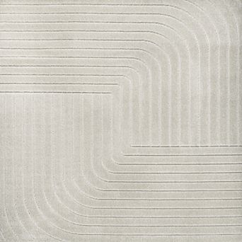 Odense High-Low Minimalist Angle Geometric Indoor/Outdoor Area Rug