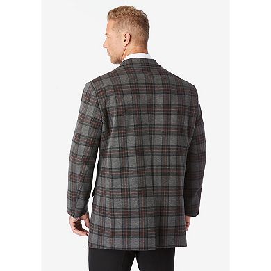 KingSize Men's Big & Tall Ponte Stretch Knit Blazer