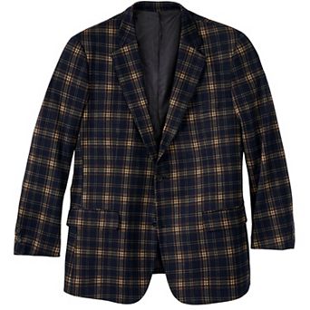 Kingsize Men's Big & Tall Ponte Stretch Knit Blazer