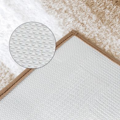 Rectangle Bathroom Rug Plush Shaggy Bath Carpet Bath Mat for Bathroom Floor 20" x 32"