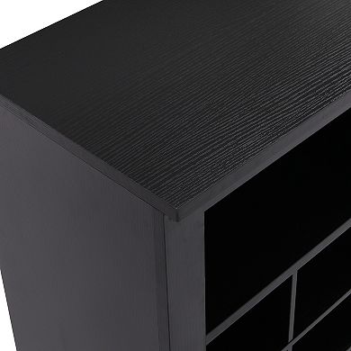 Merax Modern Shoe Cabinet With Curved Base