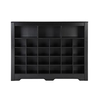 Merax Modern Shoe Cabinet With Curved Base