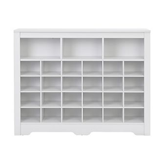 Merax Modern Shoe Cabinet With Curved Base