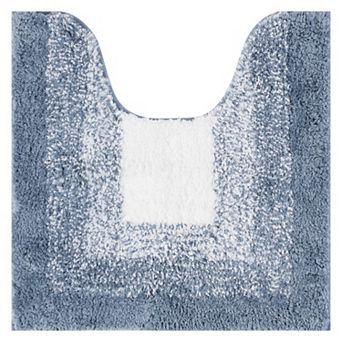 U-Shaped Bathroom Rug Plush Shaggy Bath Carpet Bath Mats for Bathroom Floor 20" x 20"