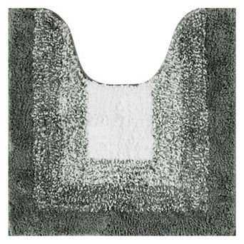 U-Shaped Bathroom Rug Plush Shaggy Bath Carpet Bath Mats for Bathroom Floor 20" x 20"