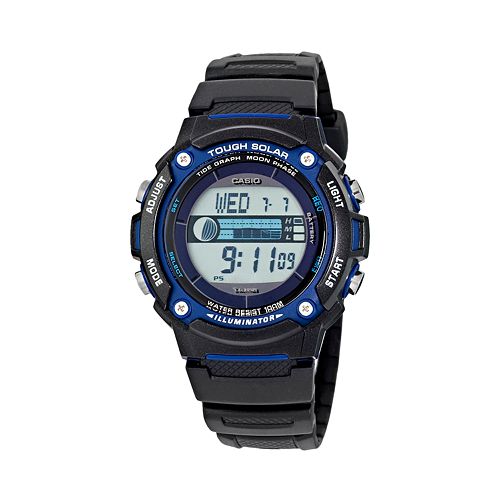 casio tough solar illuminator set time