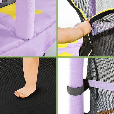 Merax Trampoline With Safety Enclosure Net