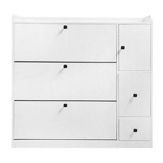 Freestanding Shoe Rack Storage Cabinet