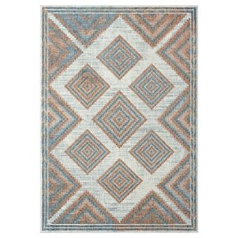 Luxe Weavers Diamond Geometric Area Rug