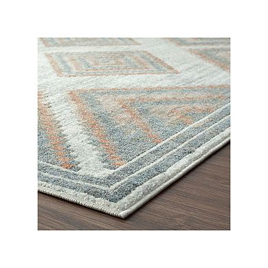 Luxe Weavers Diamond Geometric Area Rug