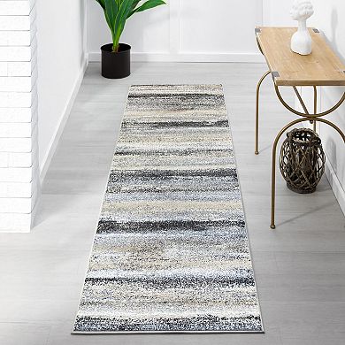 Luxe Weavers Modern Abstract Medium Pile Area Rug