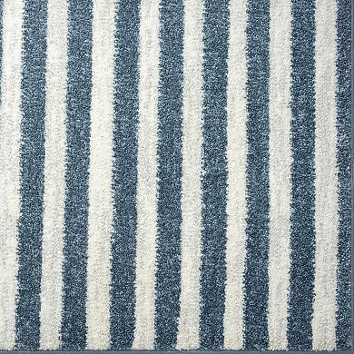 Luxe Weavers Striped Area Rug