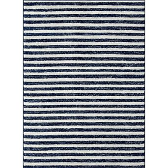 Luxe Weavers Striped Area Rug
