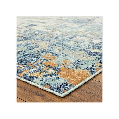 Luxe Weavers Modern Abstract Artistic Area Rug