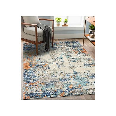 Luxe Weavers Modern Abstract Artistic Area Rug