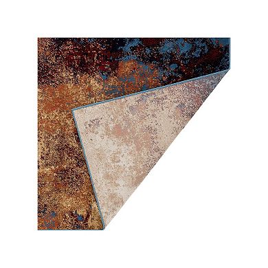 Luxe Weavers Modern Abstract Splatter Area Rug