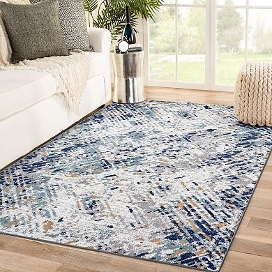Luxe Weavers Hampstead Geometric Abstract Area Rug