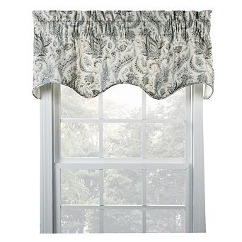 Artissimo D.filler 3" Rod Pocket Self Cord Bottom Edge Valance For Windows
