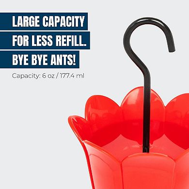 Mekkapro 2-pack Ant Moat For Hummingbird Feeders & Oriole Feeders,6 Oz Insect Guard