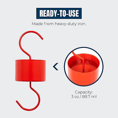 Mekkapro 2-pack Ant Moat For Hummingbird Feeders & Oriole Feeders, 3 Oz Insect Guard