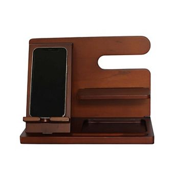 Wood Charging Shelf and Valet