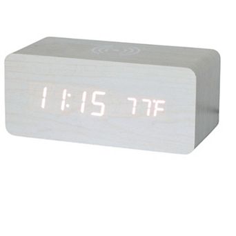 Digital Alarm Clock and Wireless Phone Charger