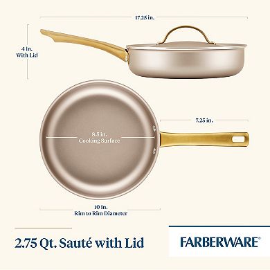 Farberware® Radiant 2.75-qt. Saute Pan with Lid