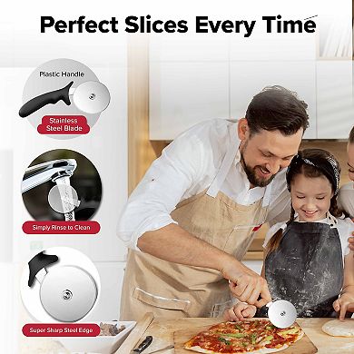Granitestone Piezano 3-Piece Pizza Stone Bake & Serve Set