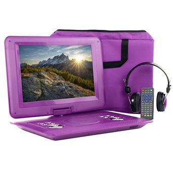 beFree Sound 14.1 Inch Portable DVD Player with Swivel LCD Screen