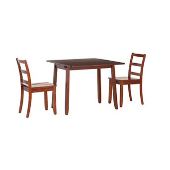 Linon Brenton 3 pc Folding Dining Set
