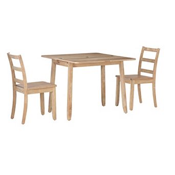 Linon Brenton 3 pc Folding Dining Set